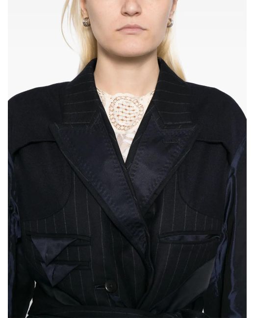 Midorikawa Black Panelled Jacket