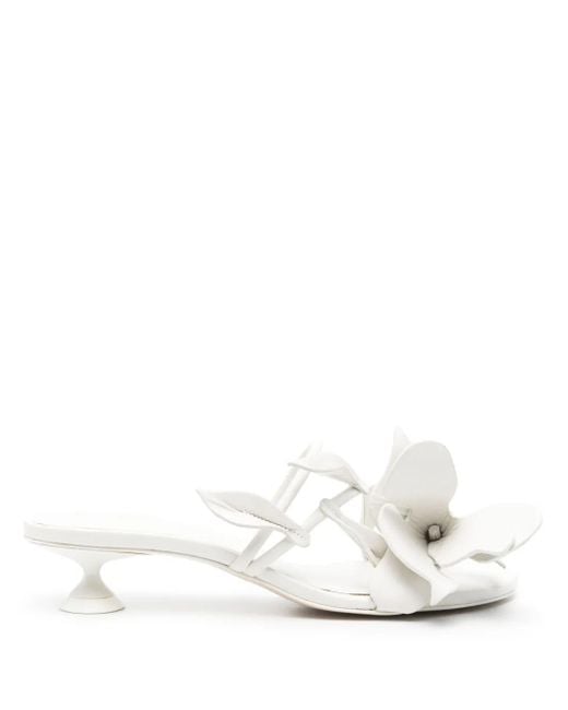 Cult Gaia White 50Mm Colette Sandals