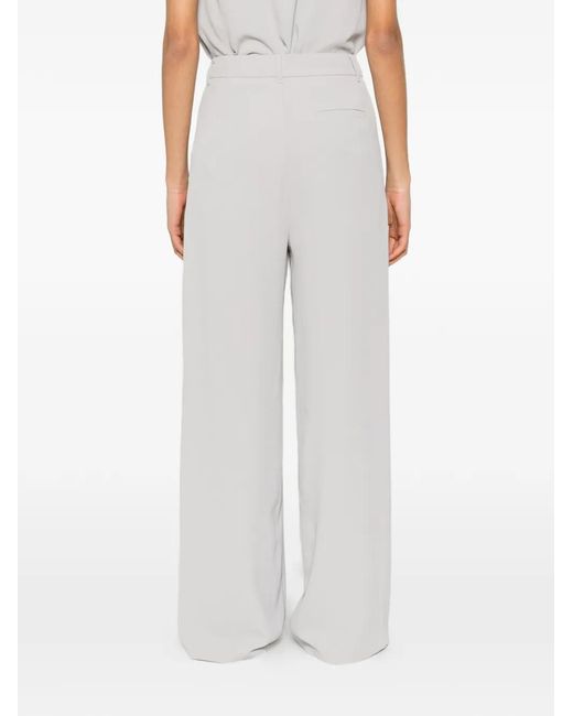 ELEH White Belt-Loops Trousers