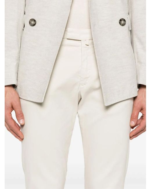 Briglia 1949 White Tapered Chinos for men