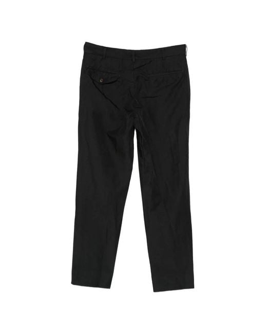 Comme des Garçons Black Button Trousers for men