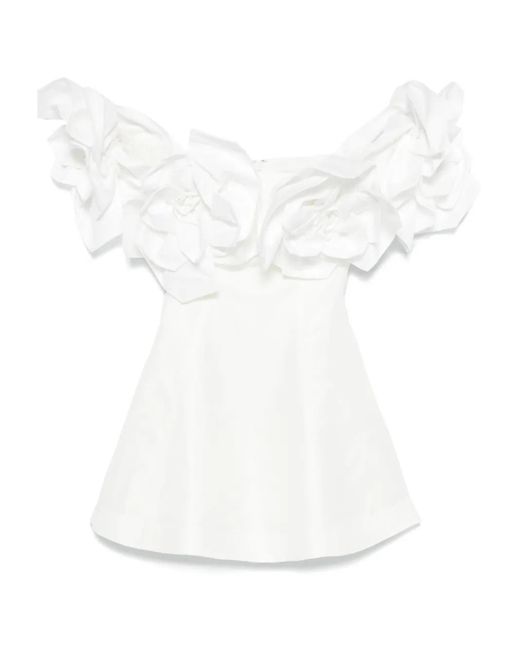 Aje. White Etta Mini Dress