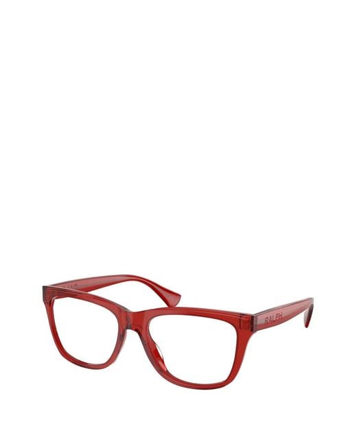 RAPP EYEWEAR Red Square-Frame Glasses