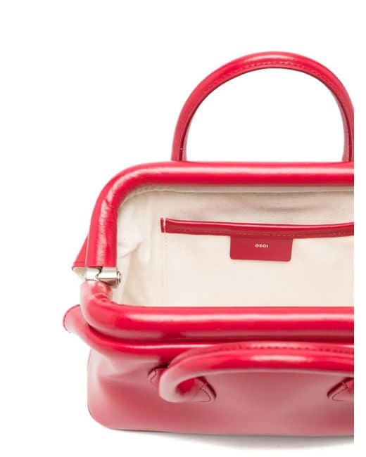 Borsa Boat Mini di OSOI in Red