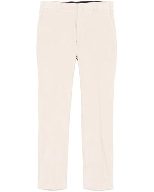 Brioni Natural Tailored Straight-Leg Trousers for men