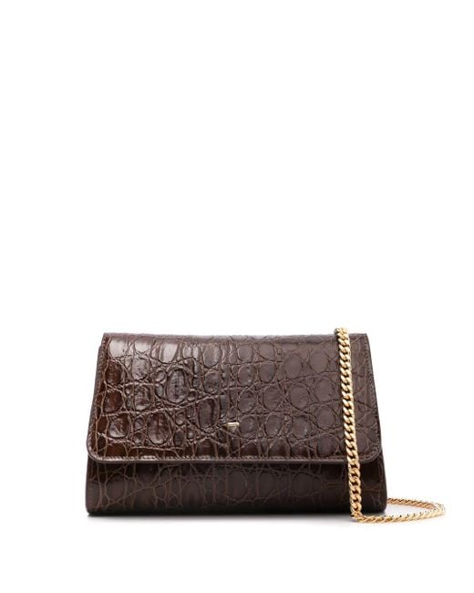 Giuseppe Zanotti Brown Mini Cleopatra Bag