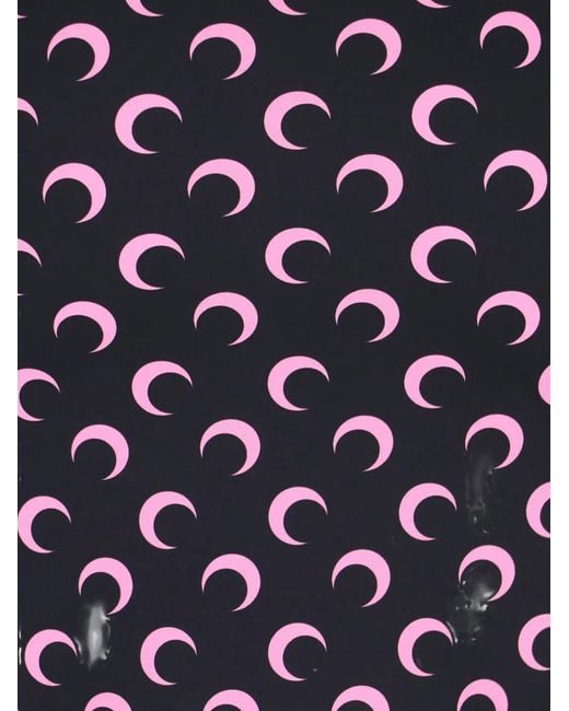 MARINE SERRE Rok Met Maanprint in het Blue