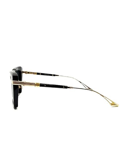 Dita Eyewear Black Square-Frame Sunglasses