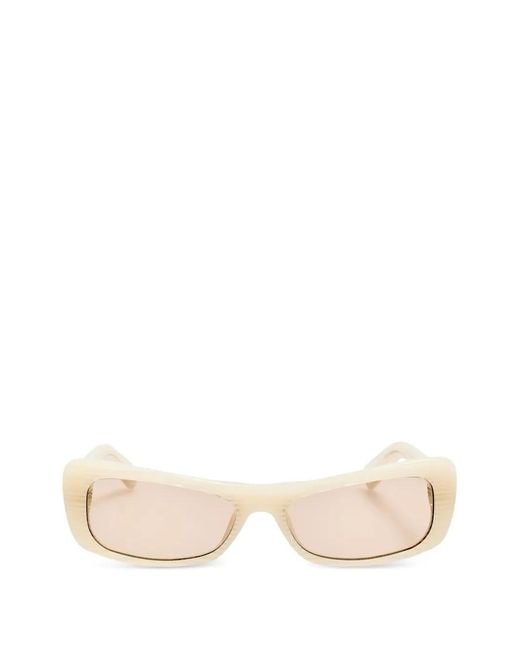 Jacquemus Natural Capri Cat-Eye Sunglasses