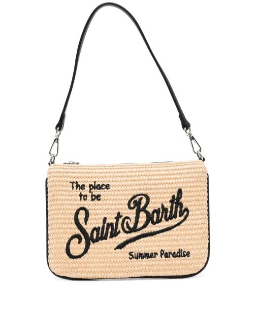 Mc2 Saint Barth Metallic Mini Parisienne Shoulder Bag