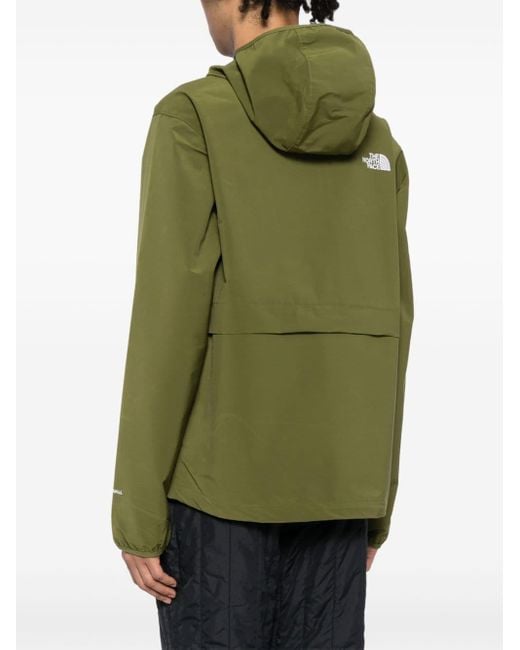 The North Face Green Easy Wind Hooded Jacket for men