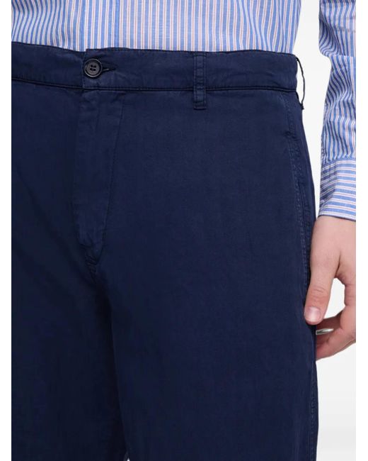 Aspesi Blue Straight-Leg Chinos for men