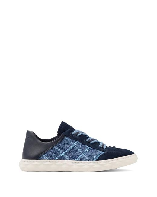 Jimmy Choo Blue Diamond Light Flex Sneakers