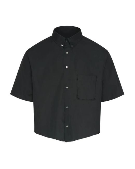 Maison Margiela Black Cotton Shirt for men