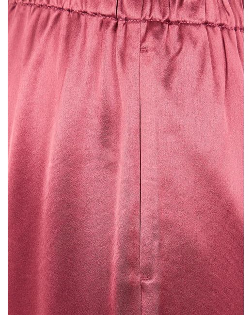 By Malene Birger Red Elasticated Trousers