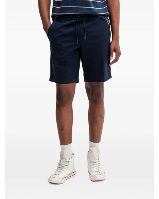 Timberland Blue Drawstring-Fastening Shorts for men