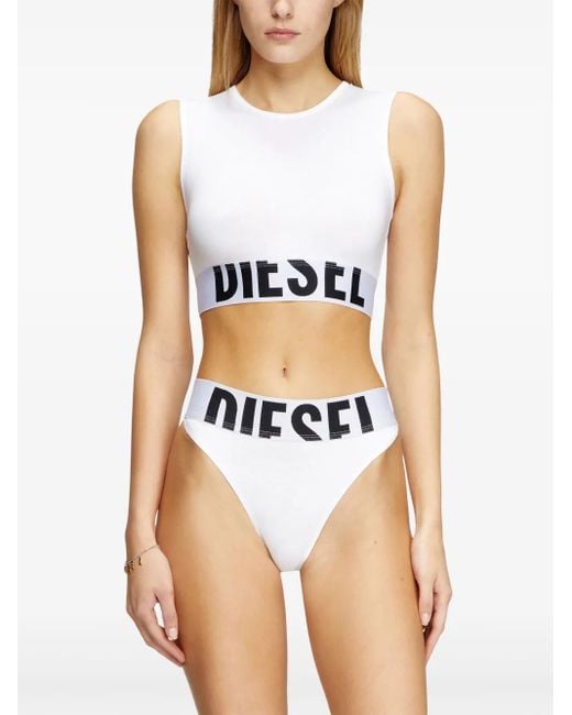 DIESEL White Ada Bra