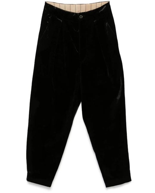Pantalones Perch Uma Wang de color Black