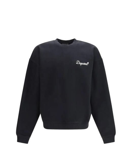 DSquared² Ruimvallende Sweater in het Blue voor heren