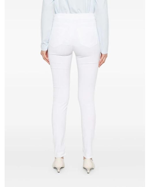Marc O' Polo White Five-Pocket Trousers