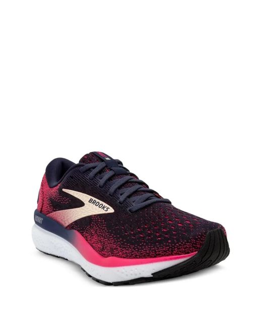 Brooks White Ghost 16 Performance Sneakers