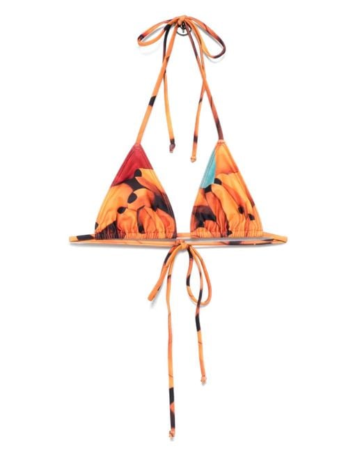 Donde Esteban Bananas Bikinitop in het Orange