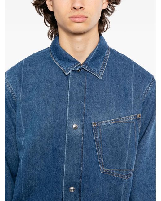 Setchu Blue Denim Jacket for men