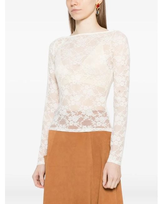 Reformation White Adriano Top