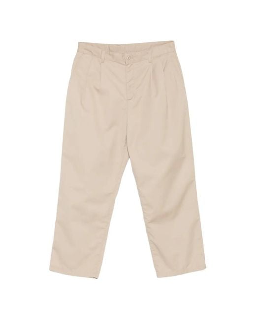 Carhartt White "Evan Dunmore" Pants for men