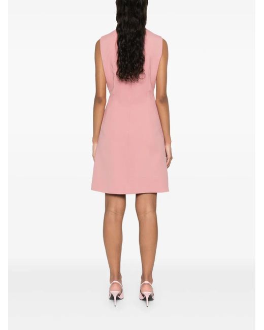Dolce & Gabbana Pink Dna Virgin-Wool Dress