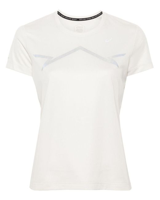 Asics Lite Show T-shirt in het White