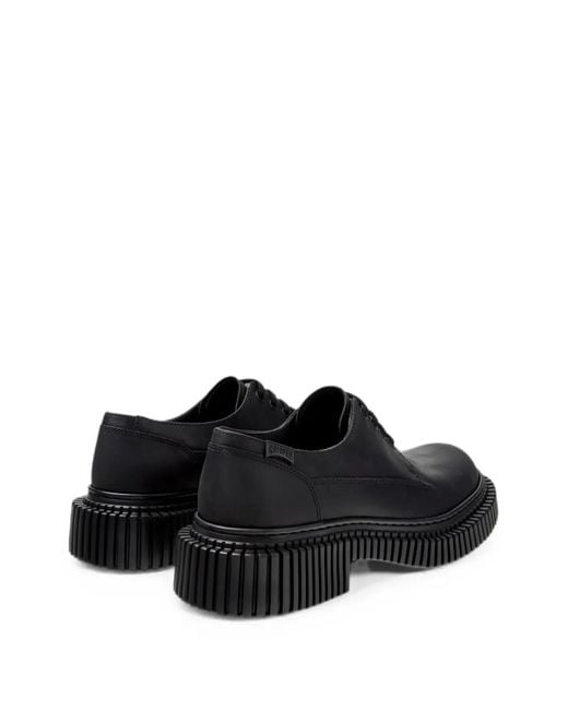 Camper Black Pix Berlin Lace-Up Loafers for men