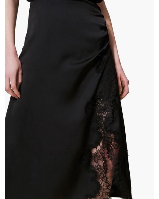 Twinset Black Rock Mit Spitzendetail