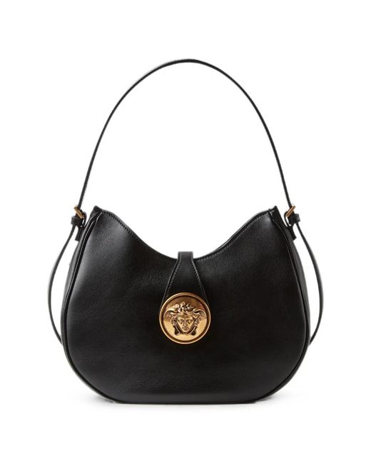 Versace Black Emblème Nappa Bag