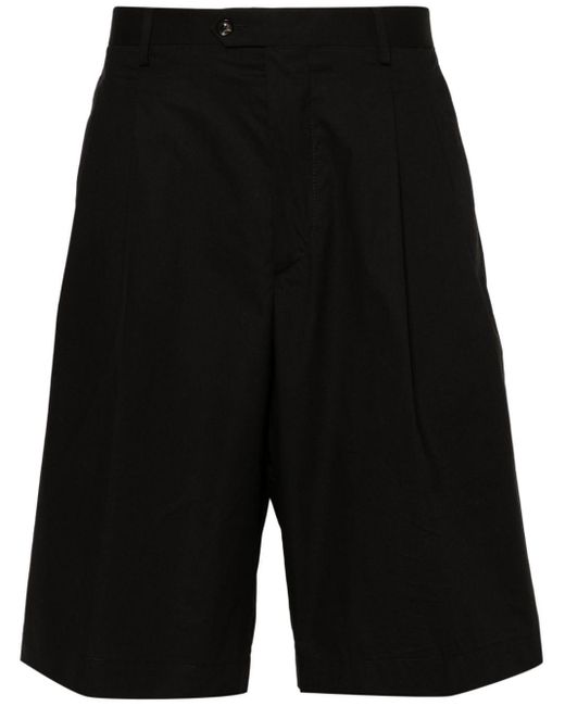Pantalones cortos de vestir con pinzas Lardini de hombre de color Black