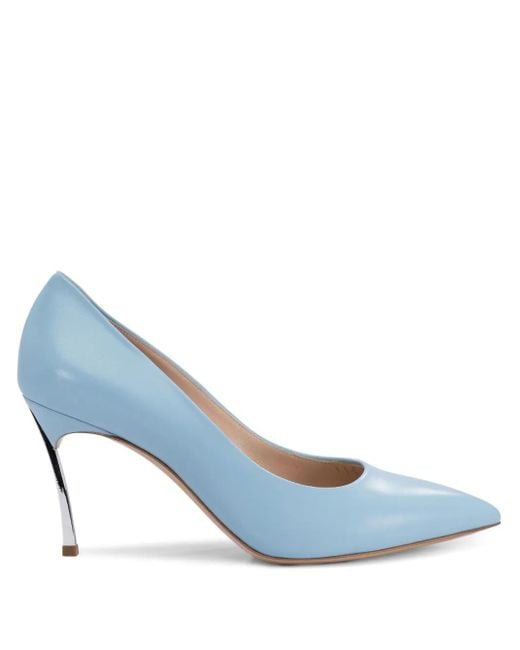 Casadei Blue Blade Pumps