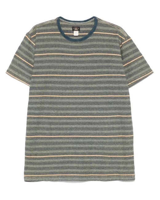 RRL Gestreiftes Hemd in Gray für Herren