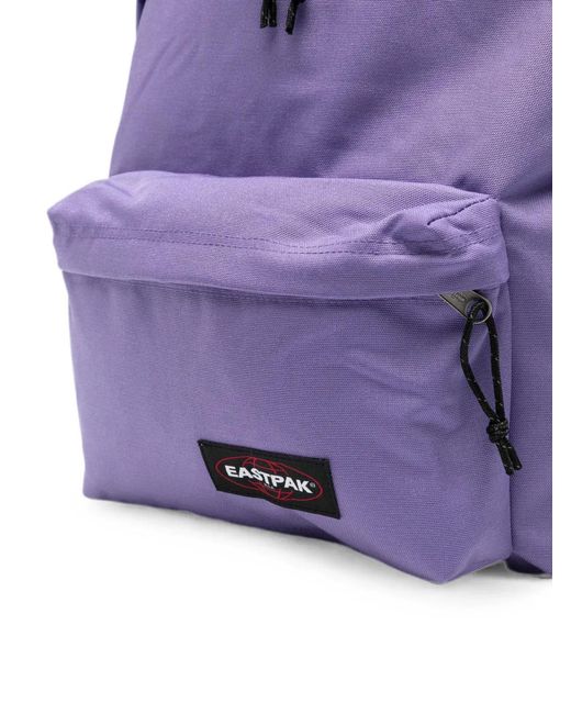Eastpak Purple Logo-Patch Zip-Fastening Backpack