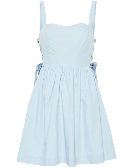 Pinko Blue Amazonia Mini Dress