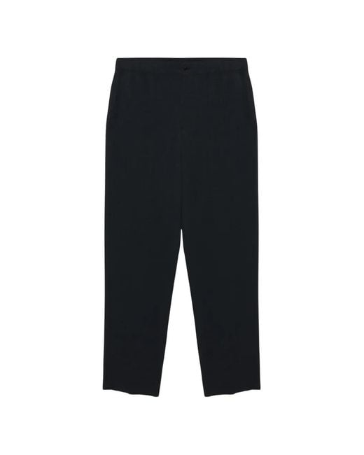 Jonathan Simkhai Black Kip Soft Pull-On Trousers for men