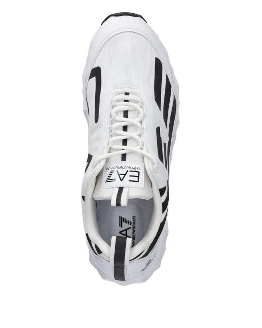 EA7 White Ultimate C2 Kombat Running Sneakers for men