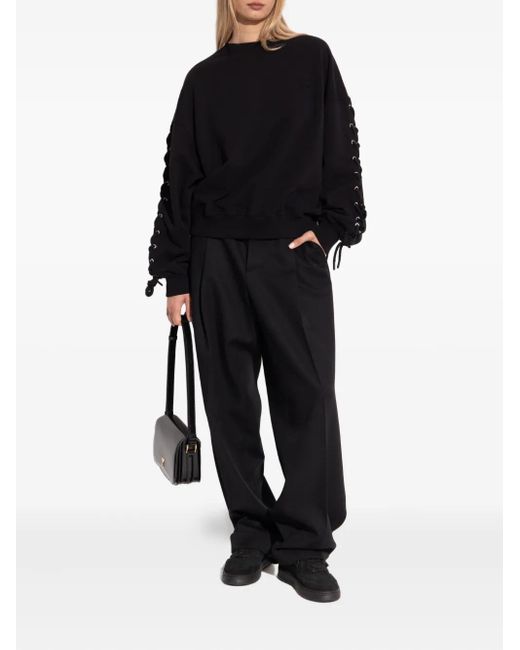 Autry Black Medalist Suede Low-Top Sneakers