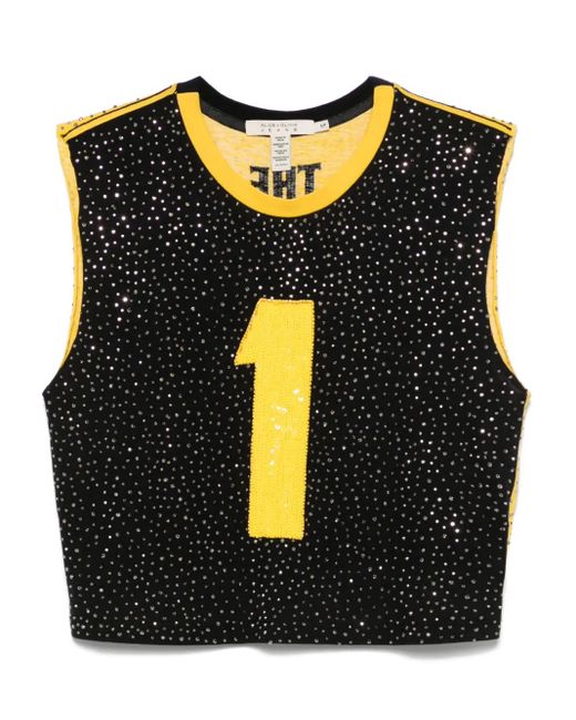Alice + Olivia X The Beatles タンクトップ Black