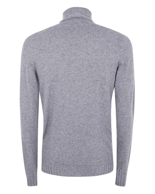 MD75 Blue Roll-Neck Top for men