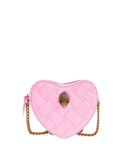 Kurt Geiger Pink Kensington Crossbody Bag