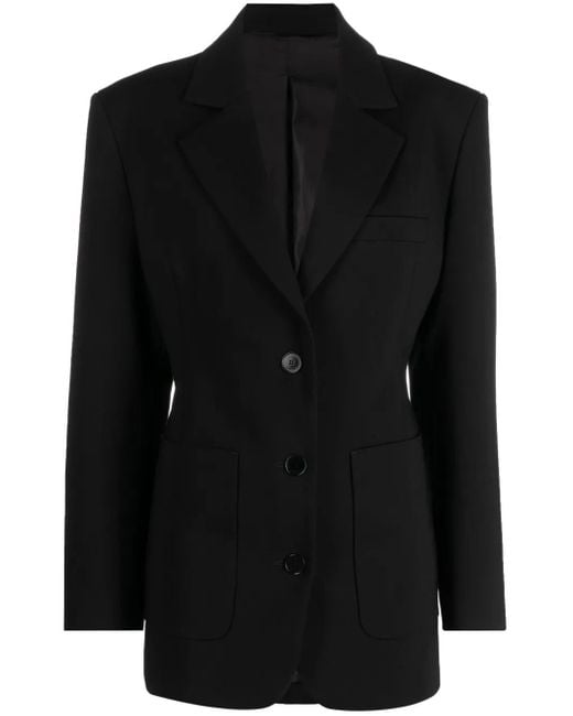 Lanvin Black Single-breasted Blazer