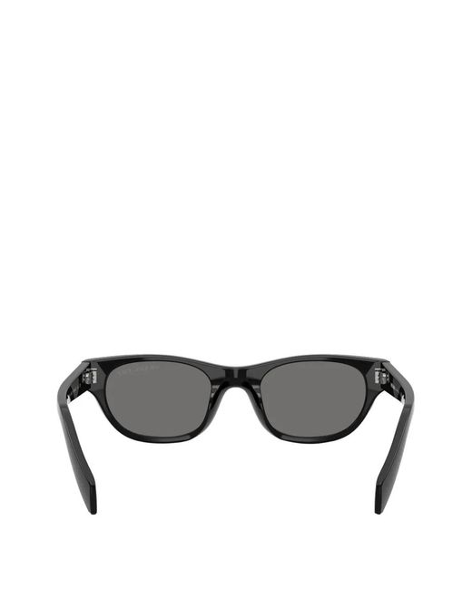 Prada Gray Cat-Eye Sunglasses