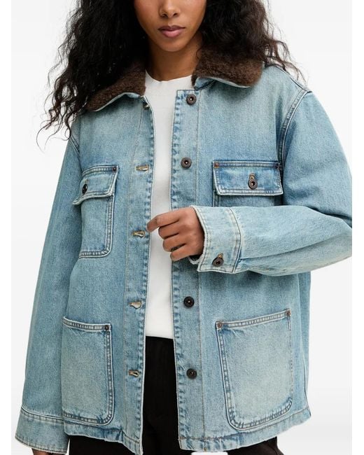 Miss Sixty Blue Pocket Denim Jacket