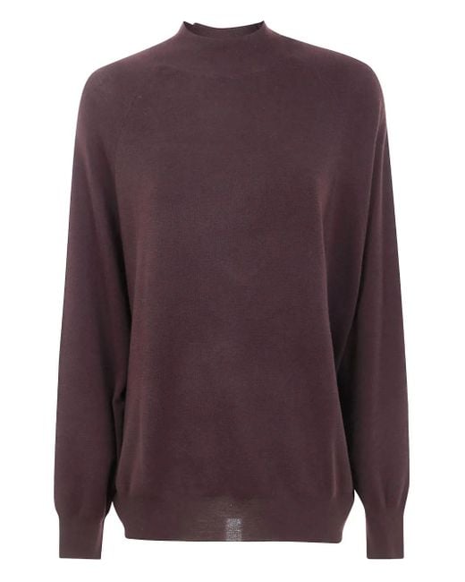 Pull À Manches Raglan Aspesi en coloris Purple