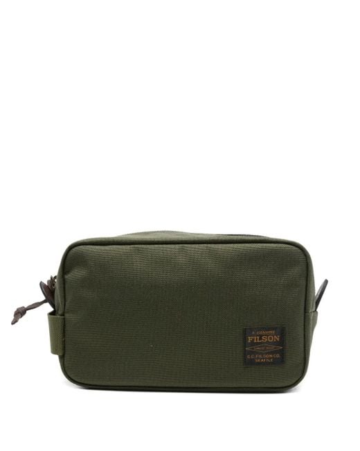 Trousse Da Bagno Con Zip di Filson in Green da Uomo